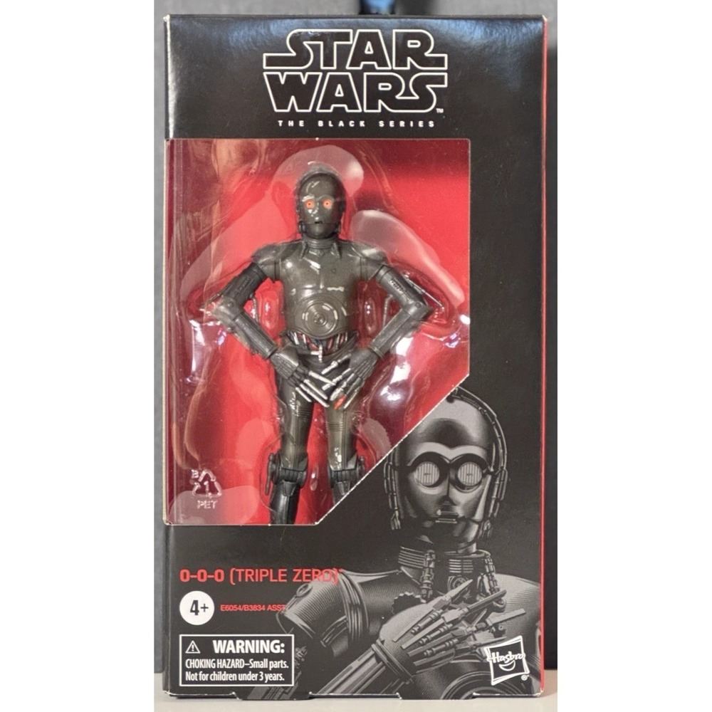 Star Wars The Black Series 0-0-0 (Triple Zero) #89 6-Inch Action Figure NIB